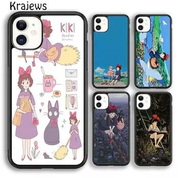 Чехол для телефона Krajews Kiki s со службой доставки для iPhone 14 5 SE 6s 7 8 plus XR XS 11 12 13 pro max Samsung S21 S22ultra Plus iPhone 6plus