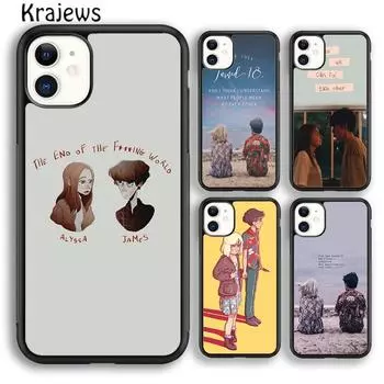 Чехол для телефона Krajews «Конец мира Fing» для iPhone 14 5 SE 6s 7 8 plus X XR XS 11 12 13 pro max Samsung S21 S22 ultra iPhone 6plus