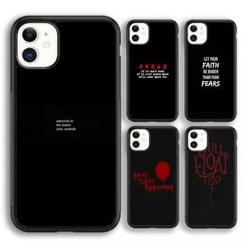 Чехол для телефона Krajews Movie It Losers Club Lover для iPhone 14 5S 6S 7 8 plus X XR XS 11 12 13 pro max Samsung S21 S22 ultra iPhone 6plus
