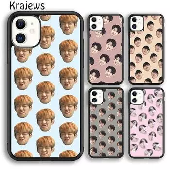 Чехол для телефона Krajews Stray Kids с коллажем для iPhone 14 5 6s 7 8 plus X XR XS 11 12 13 pro max Samsung S21 S22ultra Plus iPhone 6plus