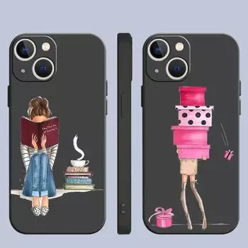 Чехол для телефона «Красивая девушка» для iPhone Samsung Galaxy Redmi Xiaomi Oppo OnePlus Note SA 7 8 9 10 11 12 13 14 20 21 22 23 53 54 Pro Max Plus Ultra iPhone 6 or 6S