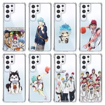 Чехол для телефона Kuroko Basketball Anime для Samsung S10 S20 Fe S21 S22 S8 S9 Plus S21ultra S22ultra, прозрачный противоударный мягкий чехол Samsung S10