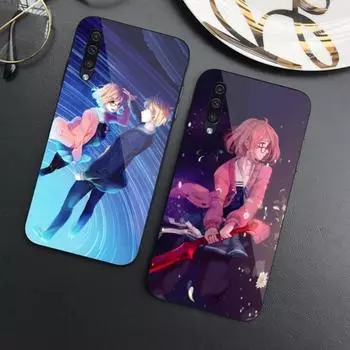 Чехол для телефона Kyokai No Kanata для Samung A32 A51 A52 NOTE 10 20 S10 S20 S21 S22 Pro Ultra Black PC Glass Phone Cover Samsung S22