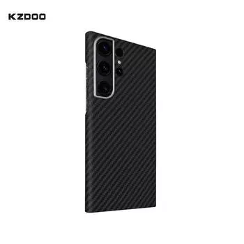 Чехол для телефона KZDOO из кевларового углеродного волокна для Samsung S25 Ultra/S24 Plus S25 Ultra