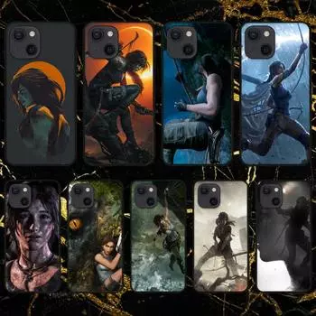 Чехол для телефона «Лара Крофт Расхитительница гробниц» для iPhone 11 12 Mini 13 14 Pro XS Max X 8 7 6s Plus 5 SE XR Shell iPhone14ProMax