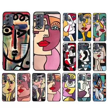 Чехол для телефона Laurent Folco Art Painting для Moto Edge 50 40 Pro Edge 40 30 Ultra Neo Fusion G Power G Stylus G Play E32 E20 E40 Moto Edge 40 Neo