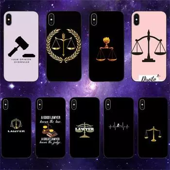 Чехол для телефона Law Lawyer Judge Justice для iPhone 11 12 Mini 13 14 15 Pro XS Max X Plus SE XR Shell iPhone14