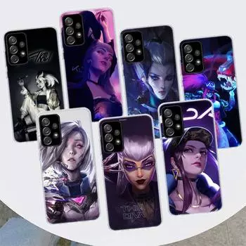 Чехол для телефона League Hero Games Akali для Samsung Galaxy A51 A71 A50 A70 A40 A30 A20E A10 A41 A31 A21S A11 A01 A6 A8 + A7 A9 Plus Samsung A51 4G