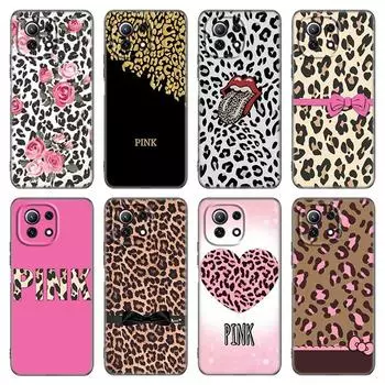 Чехол для телефона Leopard Love Print для Xiaomi Mi POCO X3 NFC GT M4 M3 12 11T 10T Pro A3 11 Lite NE 5G 12X 11i F3, мягкий черный чехол из ТПУ Xiaomi Mi A3