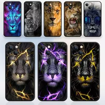 Чехол для телефона «Лев» с дикими животными для iPhone Samsung Galaxy Redmi Xiaomi Oppo OnePlus Note SA 7 8 9 10 11 12 13 14 20 21 22 23 53 54 Pro Max Plus Ultra iPhone 6 or 6S