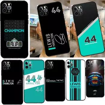 Чехол для телефона Lewis Hamilton F1 44 для iPhone 11 12 13 Pro Max 13 Mini X XR XS Max 7 8 Plus, силиконовая задняя крышка iphone 5 5S