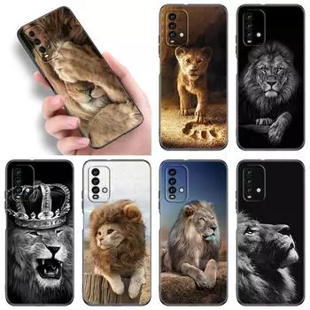 Чехол для телефона Lion Alpha Male Cub для Xiaomi Redmi Note 5 6 9T K20 K40 K50 Pro 7A 8A 9A 9C 9i 10A 10C A1 S2, мягкий черный чехол из ТПУ Redmi Note 5(Pro)