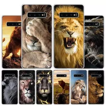 Чехол для телефона Lion Alpha Male Cub King Animal для Samsung Galaxy S10 Plus S20 FE S21 S22 Ultra S10E S9 S8 + S7 Edge J4 Samsung S10
