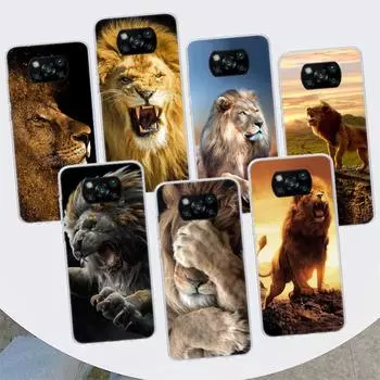 Чехол для телефона Lion Alpha Male Cub King Animal для Xiaomi Mi 11 Lite 11i 12X 12 9 8 11T 10T 9T Pro 10 5X 6X Ultra 5G, чехол Xiaomi Mi 11 Lite