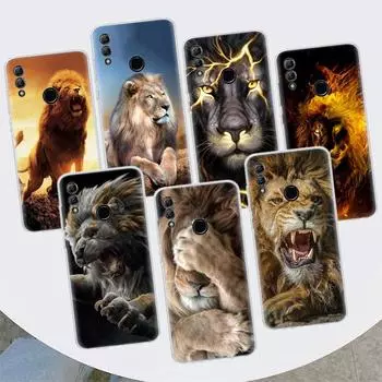 Чехол для телефона Lion Alpha Male Cub для Huawei Y5 Y6 Y7 Y9S P Smart Z 2021 2019 Honor 10 Lite 9 20 9X 8S 8X 8A Pro 20i Coque Huawei Y5 2019