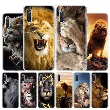 Чехол для телефона Lion Alpha Male Cub King Animal для Xiaomi Poco X3 GT X4 NFC M4 Pro M3 M2 F3 F2 F1 Mi Note 10 A3 A2 Lite A1 CC9 Xiaomi Poco X3