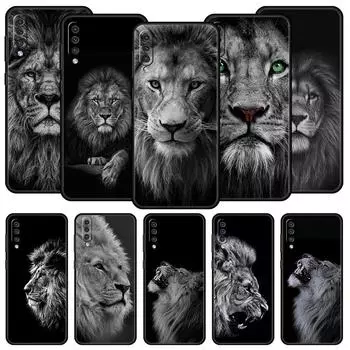 Чехол для телефона Lion Wild Animals для Samsung A54 A52 A24 A14 A50 A72 A70 A30 A40 A20S A20E A02S A12 A22 A34 A42 A32 5G A04s Samsung A40