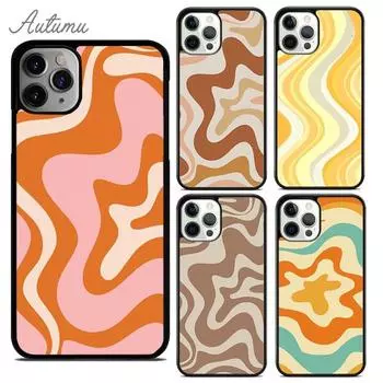 Чехол для телефона Liquid Swirl, абстрактный нейтральный сине-серый цвет для iPhone 11 12 13 14 Pro Max mini XR XS SE 2020 6S 7 8 Plus Galaxy S21 S22 iPhone 6plus