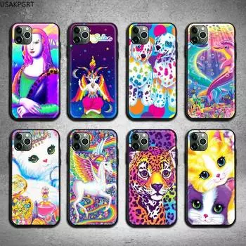 Чехол для телефона Lisa Frank Art для iPhone 12 pro max 11 pro XS MAX 8 7 6 6S Plus X 5S SE 2020 XR iphone XS MAX