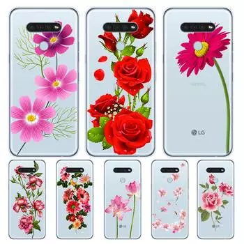 Чехол для телефона Love Fresh Flowers для LG K92 K52 K62 K22 K71 K61 K51S K41S G8 G8S G8X V35 V50 V40 V50S V60 Q60 LG G8 ThinQ