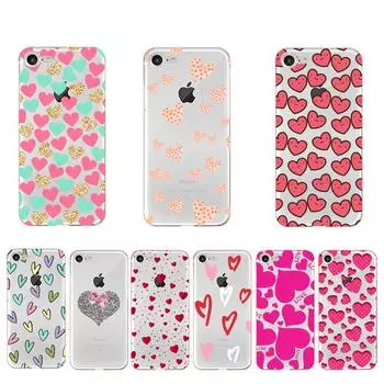 Чехол для телефона Love Heart для iPhone 11 12 13 mini pro XS MAX 8 7 6 6S Plus X 5S SE 2020 XR iphone 5 5s SE