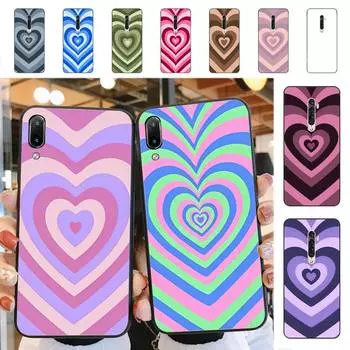 Чехол для телефона Love Heart для Redmi 8 9 9A для Samsung J5 J6 Note9 для Huawei NOVA3E Mate20lite Huawei Mate20Pro