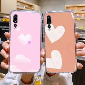 Чехол для телефона Love Heart для Xiaomi 11 Redmi Note 11pro5G 8 8T 9 9A 9S 10 K30 10T Pro Ultra K40pro Прозрачный чехол Redmi Note 9 Pro