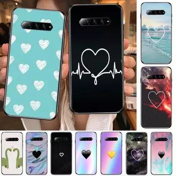 Чехол для телефона LOVE heart для xiaomi redmi Black Shark 4 Pro 2 3 3s, чехлы Helo Black Cover Silicone Back Prett mini cover funda Black Shark 2