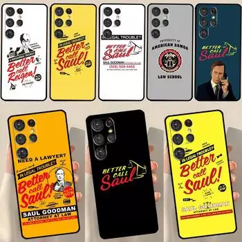 Чехол для телефона «Лучше звоните Солу» для Samsung Galaxy S23 S21 S22 Ultra S8 S9 S10 Note 10 Plus S20 FE, чехол Funda Galaxy S9