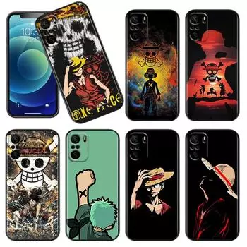 Чехол для телефона Luffys с аниме O-Ones Pieces для Xiaomi Redmi Note 12 11E 11S 11 11T 10 10S 9 9T 9S 8T Pro Plus 5G, черный чехол Redmi Note 5