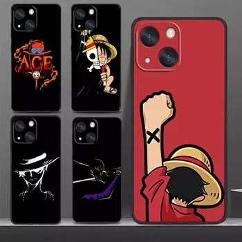 Чехол для телефона Luffys с рисунком O-Ones Pieces для Apple iPhone 14 13 12 11 SE XS XR X 7 8 6 mini Plus Pro MAX 2020, черный чехол iPhone 6 6S
