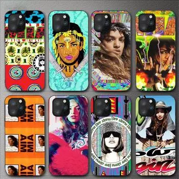 Чехол для телефона M .I .A UK Rapper для Iphone 11 12 Mini 13 14 Pro Xs Max X 8 7 6s Plus 5 Se Xr Shell iphoneX