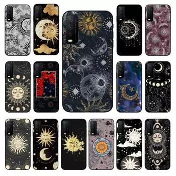 Чехол для телефона Magic Sun Moon Witches Moon Tarot для VIVO Y31 Y21 Y70 Y21S Y20 Y72 1907 Y12 Y11S Y53S Y33S Y55 Y76 Y51 Y15S Y01 VIVO Y31