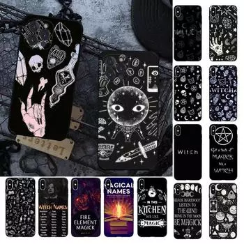 Чехол для телефона MAGIC Witchcraft Witch Witchy для iPhone 8 7 6 6S Plus X SE 2020 XR XS 14 11 12 13 Mini Pro Max, чехол для мобильного телефона iPhone 14pro max