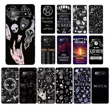 Чехол для телефона MAGIC Witchcraft Witch Witchy для Samsung S 9 10 20 21 22 23 30 23plus lite Ultra FE S10lite Fundas Samsung S21 fe
