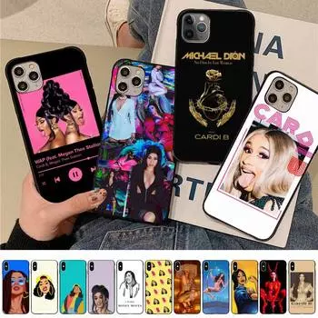 Чехол для телефона MaiYaCa Cardi B для iPhone 11 12 13 mini pro XS MAX 8 7 6 6S Plus X 5S SE 2020 XR iphone 5 5s SE