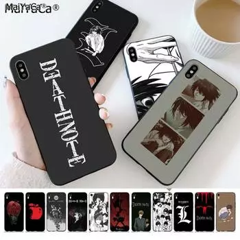 Чехол для телефона MaiYaCa с аниме Манга Death Note Ryuk для iPhone 13 11 12 pro XS MAX 8 7 6 6S Plus X 5S SE 2020 XR iphone 6 6s
