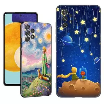 Чехол для телефона «Маленький принц» для Samsung A13 A22 A24 A32 A23 A25 A34 A35 A52S A53 A54 A55 A73 5G A12 A14 A15 A31 A33 A50 A51 A72 Samsung A23 5G
