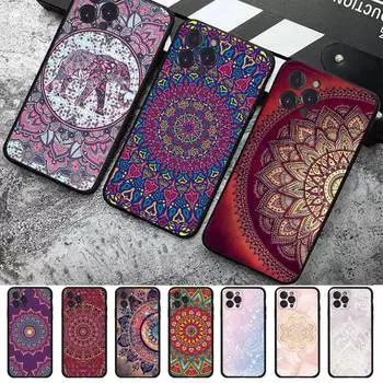 Чехол для телефона Mandala Chakra Yoga, силиконовый, мягкий для iPhone 14, 13, 12, 11 Pro Mini XS MAX, 8, 7, 6 Plus X 2020 XR Shell 6plus or 6s plus