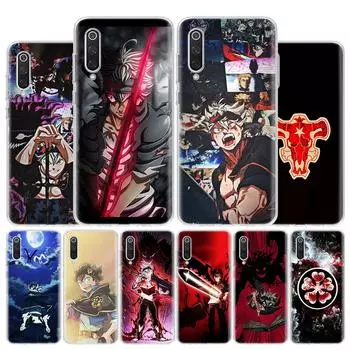 Чехол для телефона Manga Anime Black Clover для Xiaomi Redmi Note 10 Pro Max 10S 9 9S 9T 8 8T 11T 11S 11 5G 11E 7 6 5 4X Coque Cas Redmi Note 10S