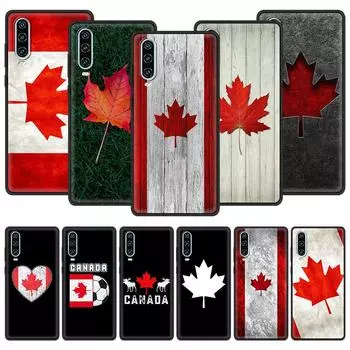 Чехол для телефона Maple Canada Flag love Football для Huawei P30 Lite P50 Pro P20 P40 Lite EP Smart Z 2021 Y6 Y7 Y9 2019 Y6p Y9s Huawei P20