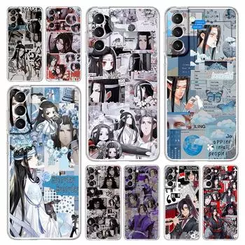 Чехол для телефона MDZS аниме Mo Dao Zu Shi для Samsung Galaxy S22 S21 S20 FE Ultra 5G S10 S10E S9 S8 Plus Note 10 20, мягкий прозрачный чехол Samsung S20
