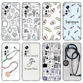 Чехол для телефона «Медсестра», медицина, здоровье, сердце, для Xiaomi Mi 10T 11i 11T Note 10 11 Lite NE F1 POCO F3 M3 X3 GT NFC M4 X4 Pro 5G Xiaomi Mi 11 5G