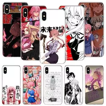 Чехол для телефона Mirai Nikki Gasai Yuno с аниме для iPhone 11 12 13 14 Pro XS XR X Max 7 8 6 6S Plus Mini + 5 SE с рисунком по индивидуальному заказу iPhone 11