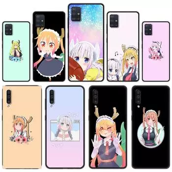 Чехол для телефона Miss Kobayashis Dragon Maid с аниме для Samsung Galaxy A51 A71 A21S A12 A11 A31 A52 A41 A32 5G A72 A02S, силиконовый чехол Samsung A11