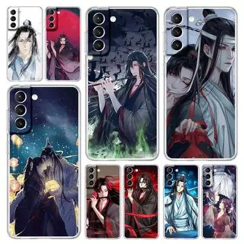 Чехол для телефона Mo Dao Zu Shi Wei Wuxian для Samsung Galaxy S22 5G S20 Ultra S21 FE 5G S10E S9 S8 S10 Plus Note 20 10, прозрачный чехол Samsung S8