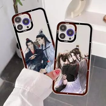 Чехол для телефона Mo Dao Zu Shi для Samsung S 20 21 22 23 lite plus, ультрапрозрачный чехол для мобильного телефона Samsung S23 Plus