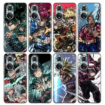 Чехол для телефона «Мой герой Академии» с аниме для Honor X8 60 8X 9X 50 30i 21i 20 9A Play Nova 8i 9 SE Y60 Magic4 Pro Lite, чехол Funda Coque Honor 60 SE