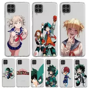 Чехол для телефона «Мой герой Академии» с аниме для Samsung Galaxy A51 A71 A21S A12 A11 A31 A41 A52S A32 A01 A03S A13 A22 5G, прозрачный мягкий чехол Samsung A01