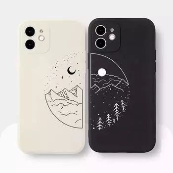 Чехол для телефона Moom Sun Lovely Art для iPhone Xiaomi Mi Samsung Galaxy Redmi Note AS 11 12 13 14 15 16 22 23 24 5G Pro Plus Max Fe Ultra -iPhone SE2020 or SE2022 or 7 or 8